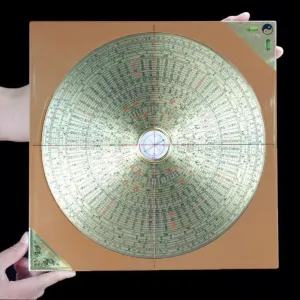 15cm High Precision Professional Copper Compass Ornaments for Compass Feng Shui Masters