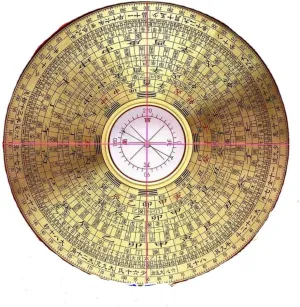 15cm Modern Feng Shui Master's Special Compass Brass High Precision Compass
