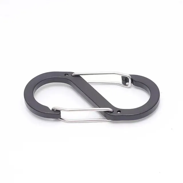 2 -pack Carabiner Clips, double-Gated Carabiner
