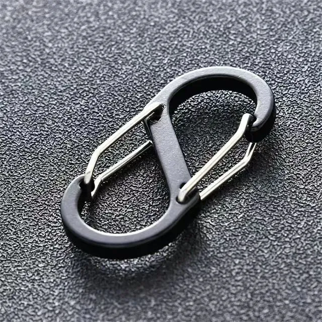 2 -pack Carabiner Clips, double-Gated Carabiner