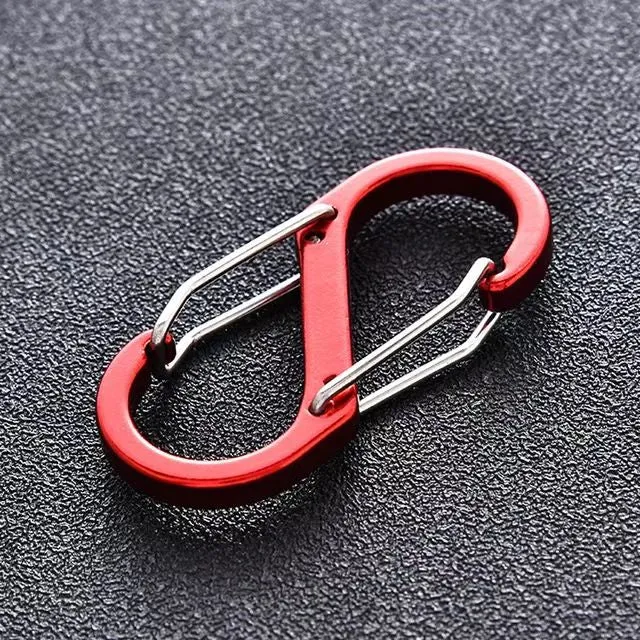 2 -pack Carabiner Clips, double-Gated Carabiner