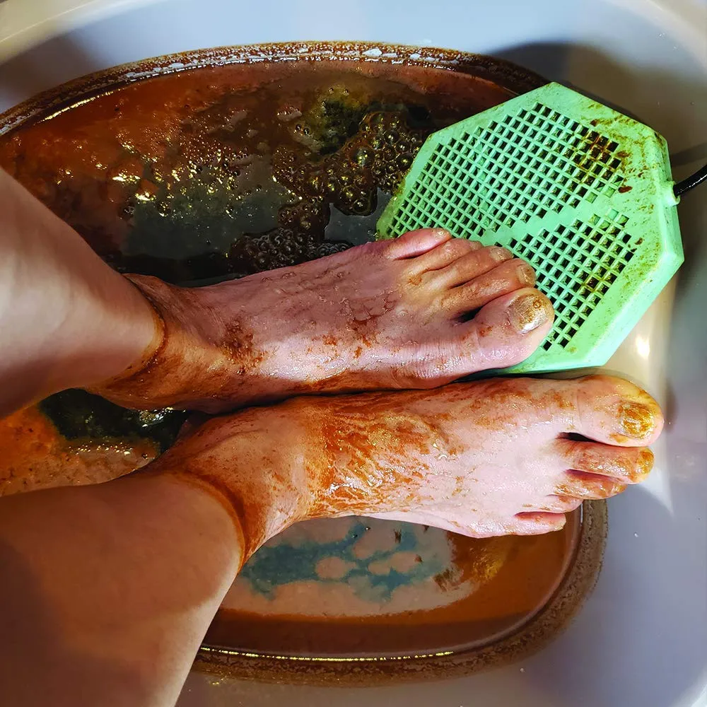 2 Pack CS-900 Twice Powerful 6.5" x 5.5" Ion Detox Foot Bath Arrays Coil Stainless Steel Aqua Ionic Cleanse Array Compatible With Most 1/4" Plug Type Detox Machines (HIMALAYAN)