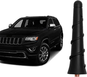 3.2 Inch Antenna for 2010-2025 Jeep Cherokee Grand Cherokee Compass Renegade Trailhawk Dodge Durango Avenger Chrysler 200 Journey, Stubby Jeep Accessories OEM 5091100AA 68297936AA 5091100AB