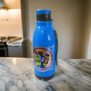 3823 Cartoon Printed Plastic Water Bottle for Kids - 400 ML