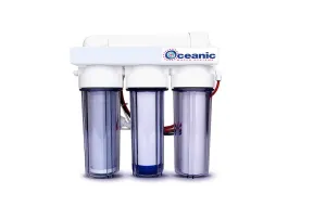 4 Stage - Hydroponics Reverse Osmosis Water Filtration System | 100 GPD | Water Purifier for Indoor or Outdoor Garden Use | Hydroponics Growing System by Oceanic Water Systems
