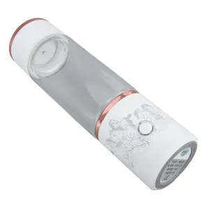 5000ppb Hydrogen Water Cup, Ion Membrane Electrolysis Technology, Boost Energy Levels, Immune System & Anti Aging Effects, 3 Modes, Fast Hydrogen Production, 350ml, 1200mAh Battery