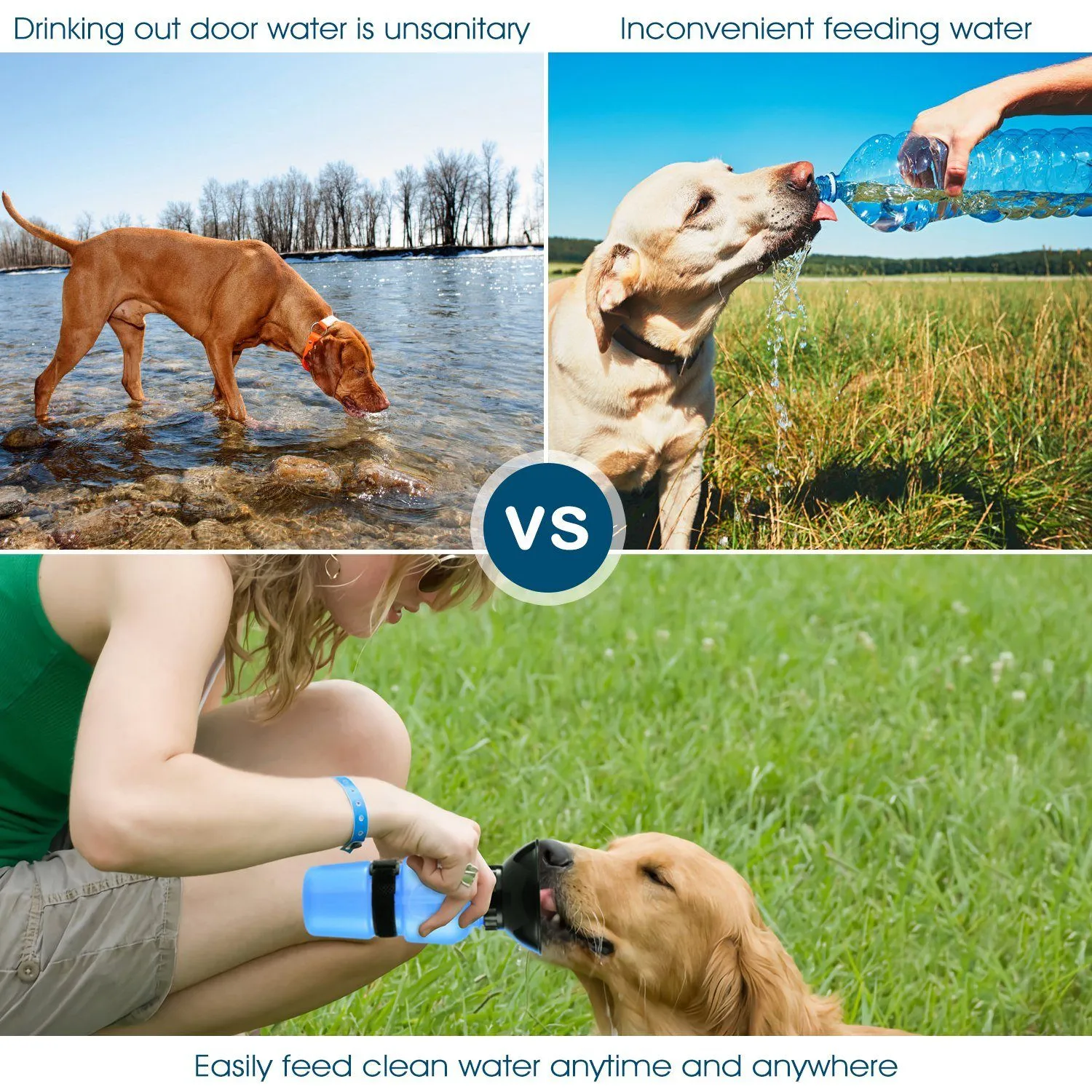500ml Pet Water Bottle Portable Water Cup