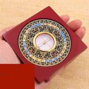 7.8cm Comprehensive Disc Pure Copper High-Precision Professional Feng Shui Compass