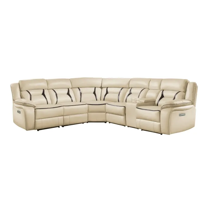 8229*6PW 6-Piece Modular Power Reclining Sectional