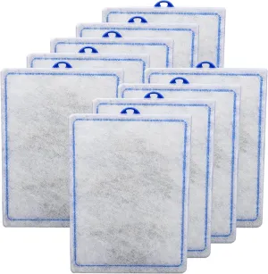 9 Count Assembled Large Filter Cartridges Compatible with Tetra Whisper Bio-Bag Filters 20i 40i IQ20/30/45/60 PF20/30/40/60, Large Replacement Filter Cartridges for Whisper Filters & Aquariums