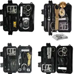9-IN-1 Outdoor Survival Kit