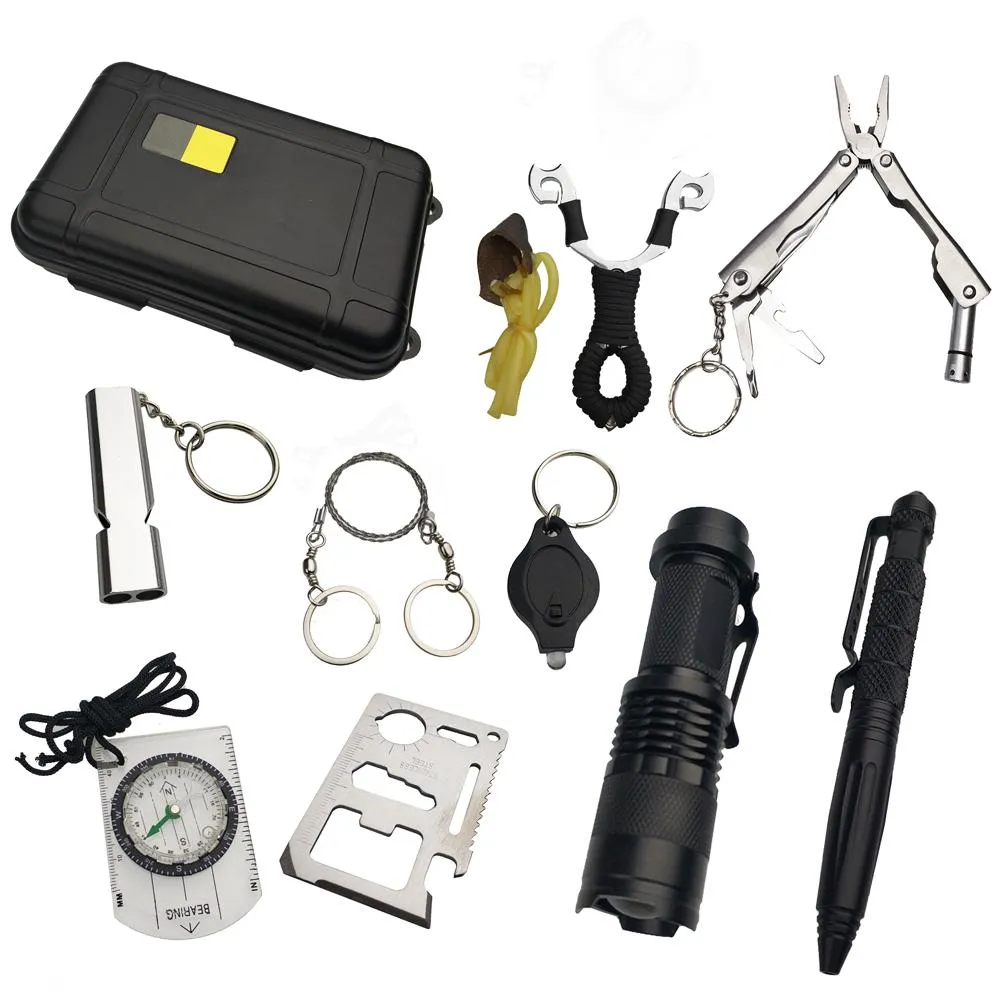 9-IN-1 Outdoor Survival Kit