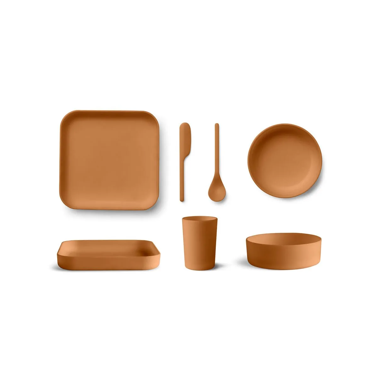 Aiko Bamboo Set - Mustard