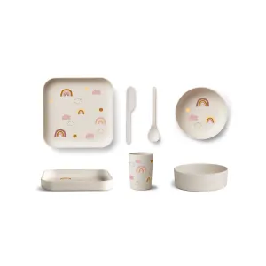 Aiko Bamboo Set - Rainbow creme de la creme