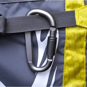 Alloy D-Shaped Carabiner Lock Screw Lock Hook Bag