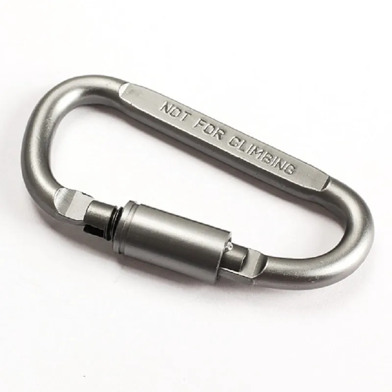 Aluminum Alloy D-Shaped Carabiner Lock