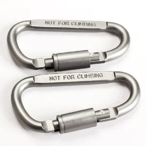 Aluminum Alloy D-Shaped Carabiner Lock