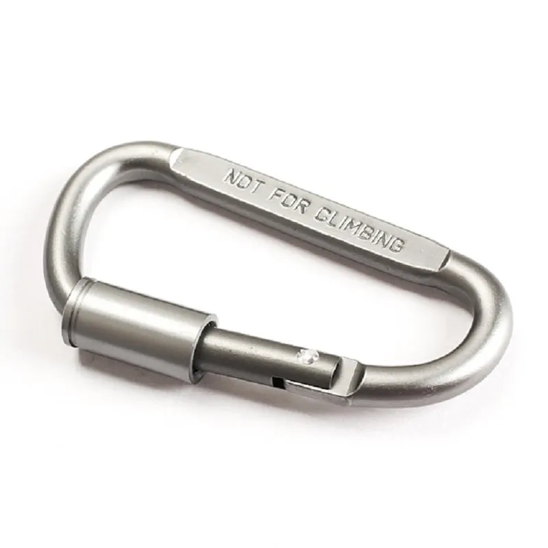 Aluminum Alloy D-Shaped Carabiner Lock
