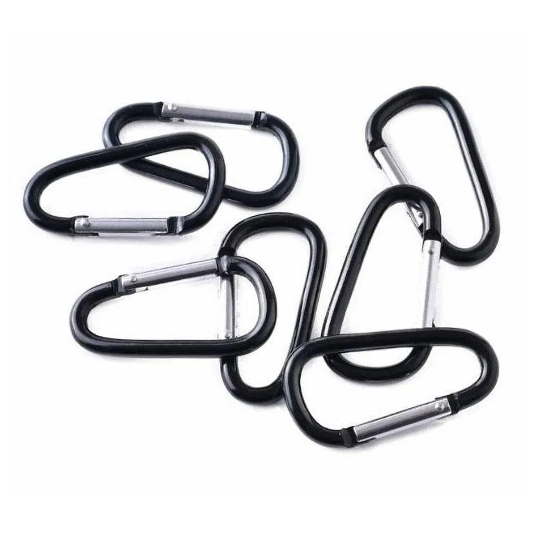 Aluminum Carabiner Clips (10 count)