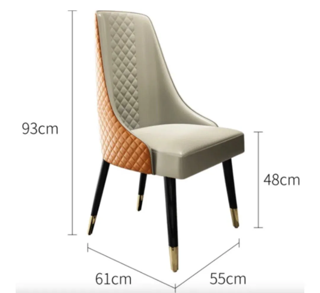 ANDOR High Back Upholstered Dining Chair