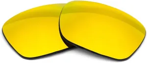 APEX Polarized PRO  Replacement Lenses for Compass Burn The Ship Sunglasses (Cleaner Included) - (24K Gold)