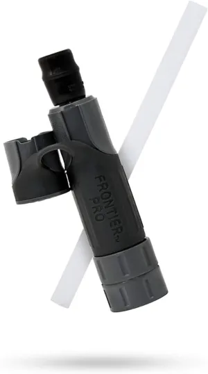 Aquamira Frontier Pro: Ultralight Tactical Water Filter - GRN Series III