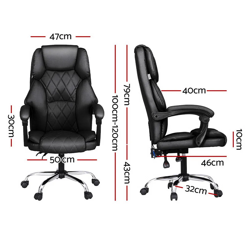 Artiss Massage Office Chair Computer Chairs High Back-WA_Metro