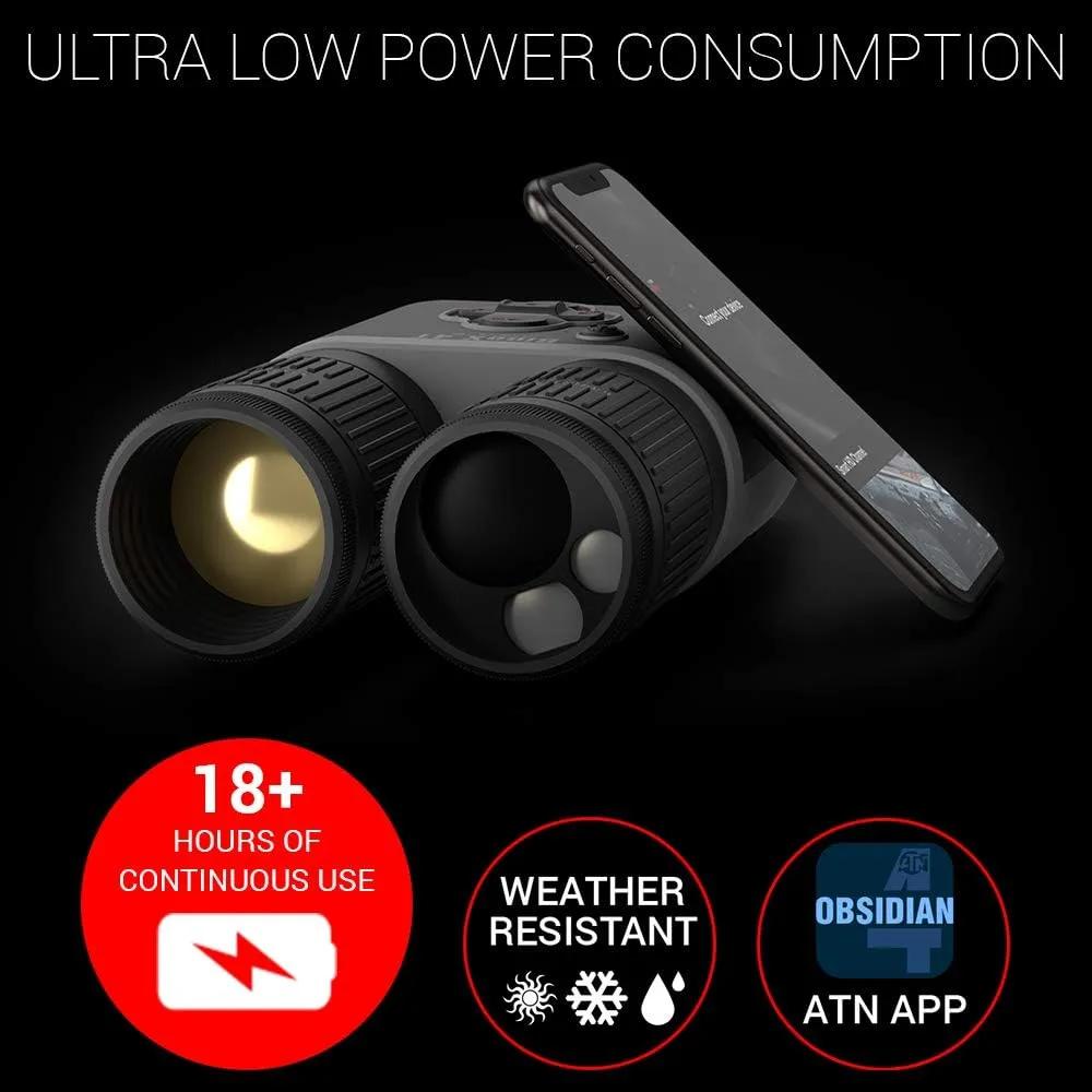 ATN BinoX 4T 384 2-8x LTR Thermal Binocular