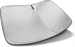 Autotech Park Foldable Sunshade Compatible with 2007-2016 Jeep Compass, UV Reflective and Easy Storage, Custom-fit Car Windshield Sun Shade