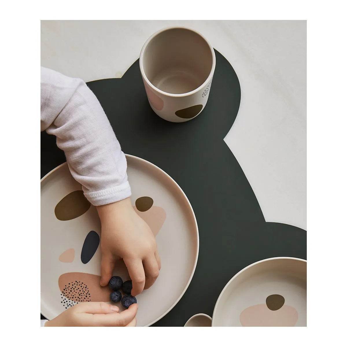 Bamboo Tableware Box Set - Bubbly sandy