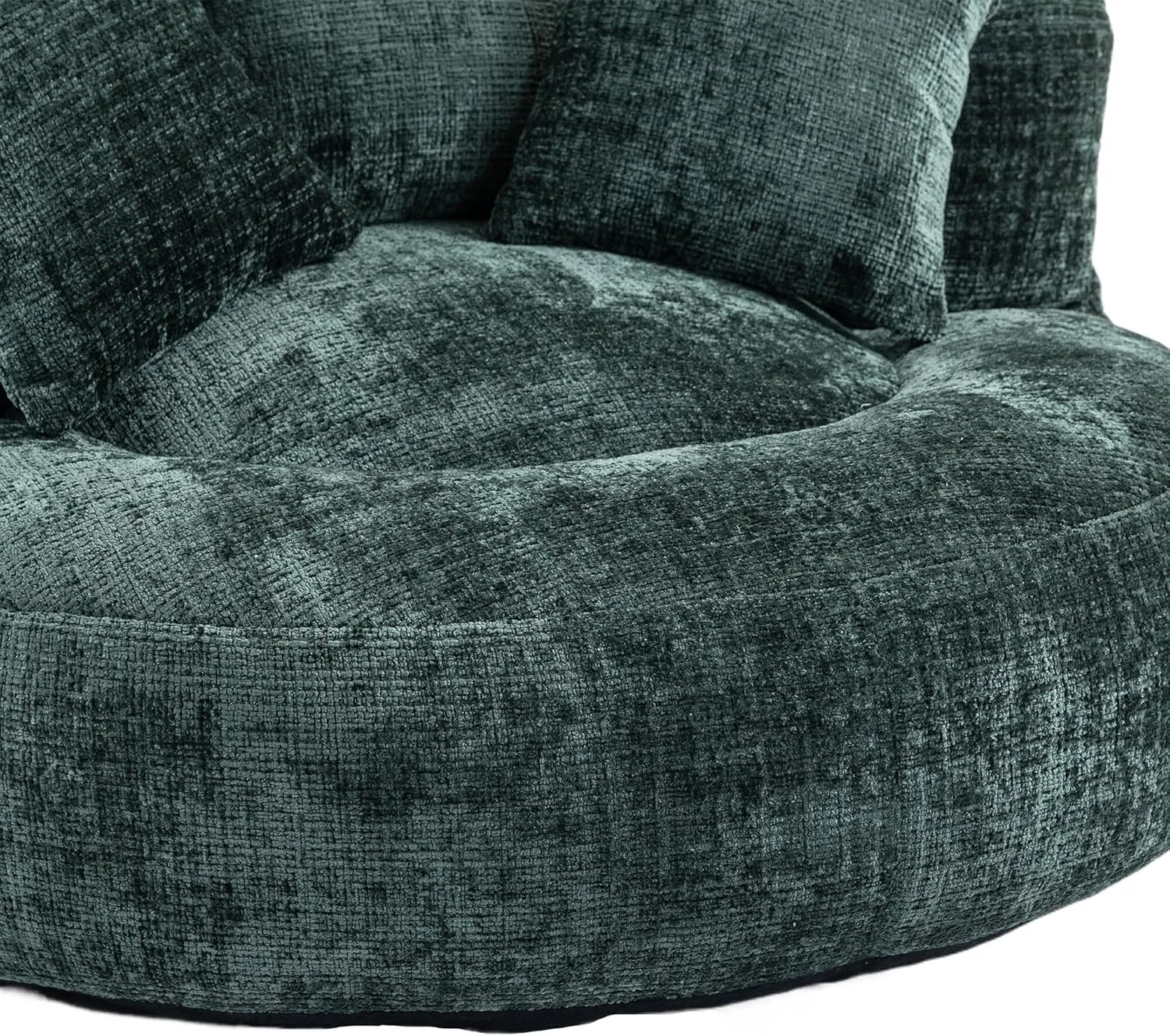 Bean Bag Chair Lazy Sofa Durable Comfort Lounger High Back Bean Bag Chair Couch for Adults and Kids, Indoor & Outdoor Accent Armchair for Living Room, Emerald