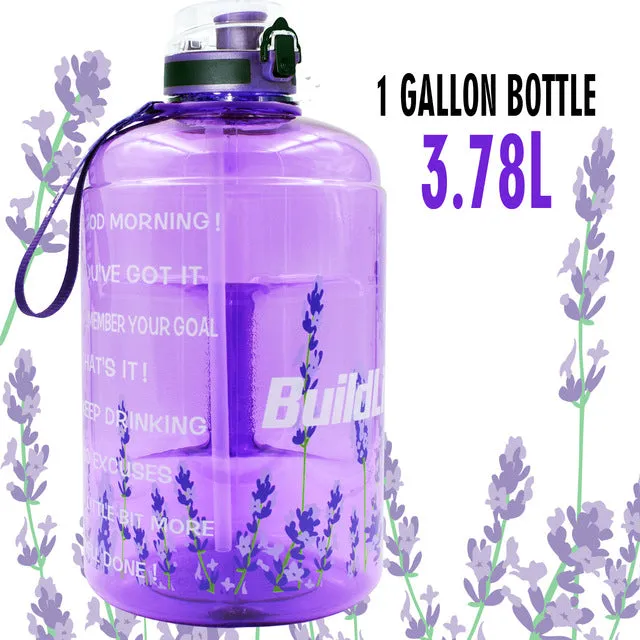 Big Gallon Water Bottle With Filter BPA free