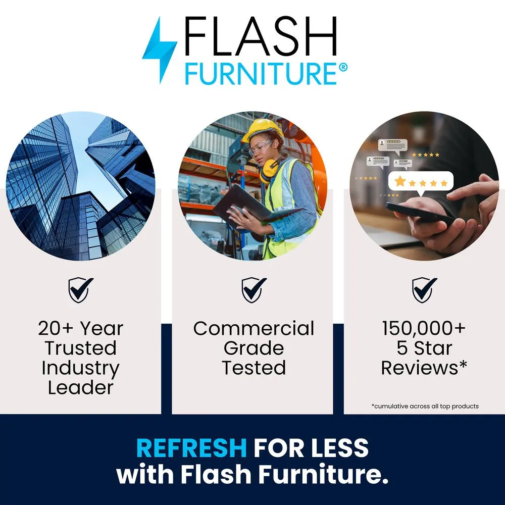 Black Gaming Desk and Blue Reclining Gaming Chair Set - Flash Furniture