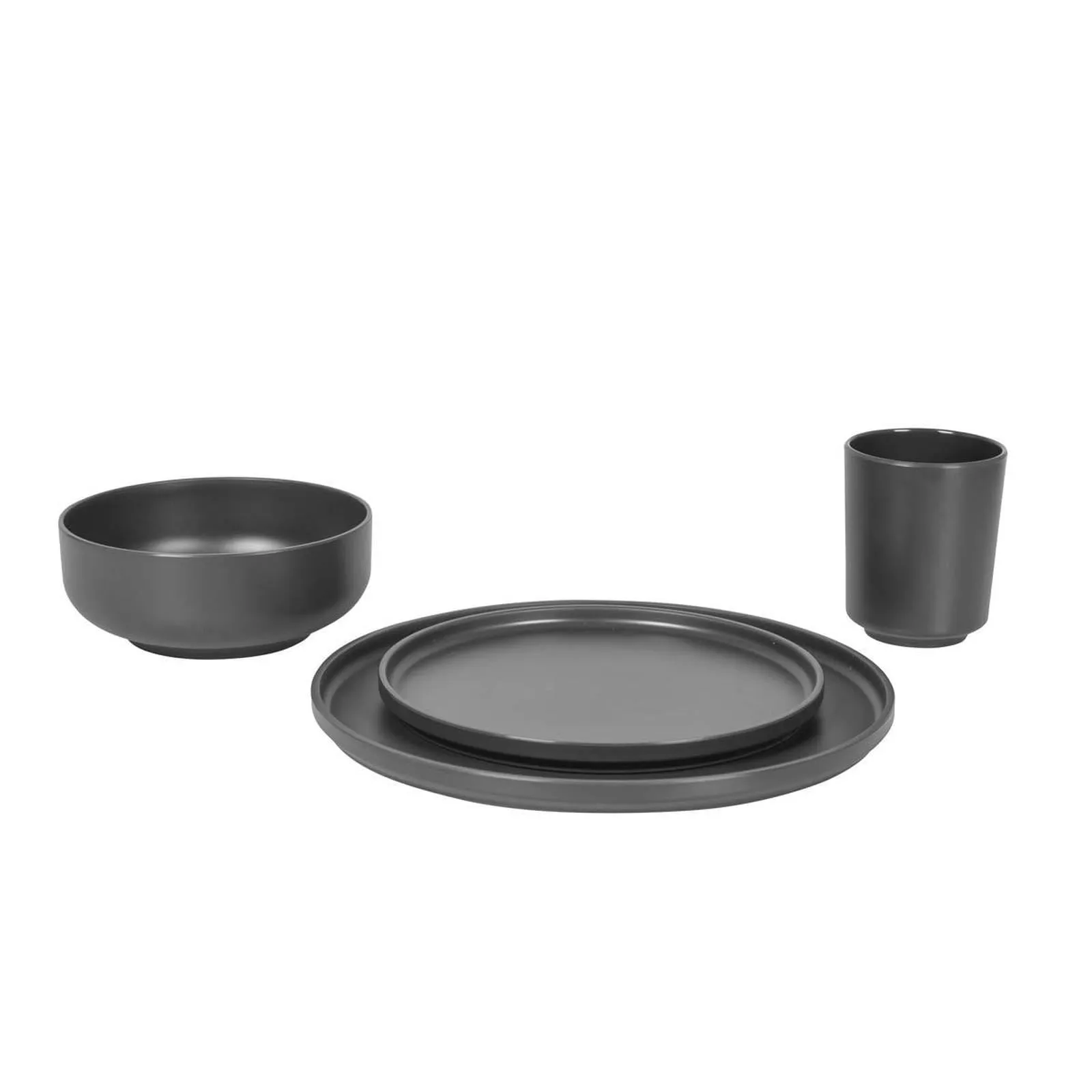 Bo-Camp Industrial Collection Tableware Patom 16 Pieces Anth