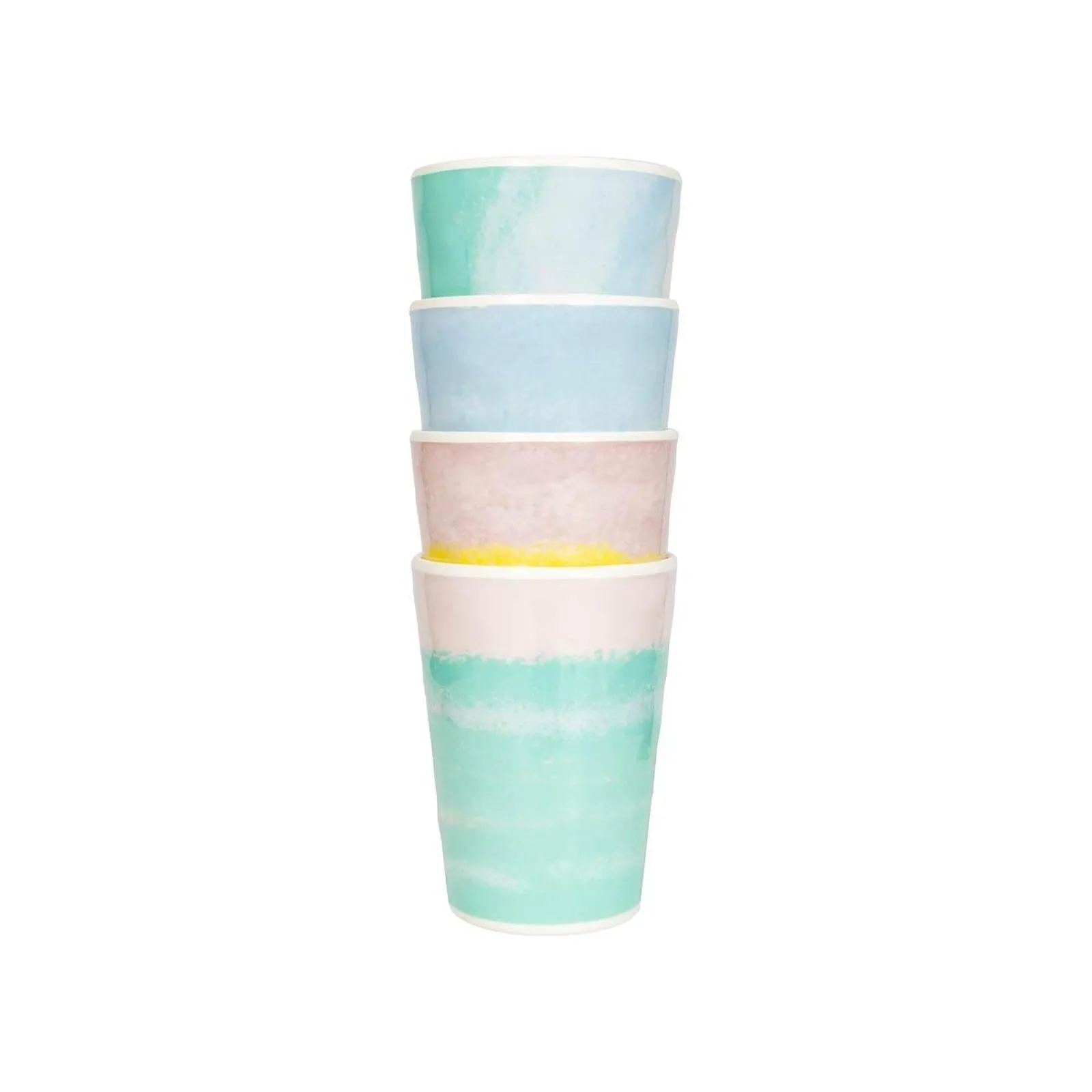Bo-Camp Pastel Collection Cup Barfleur 4 Pieces