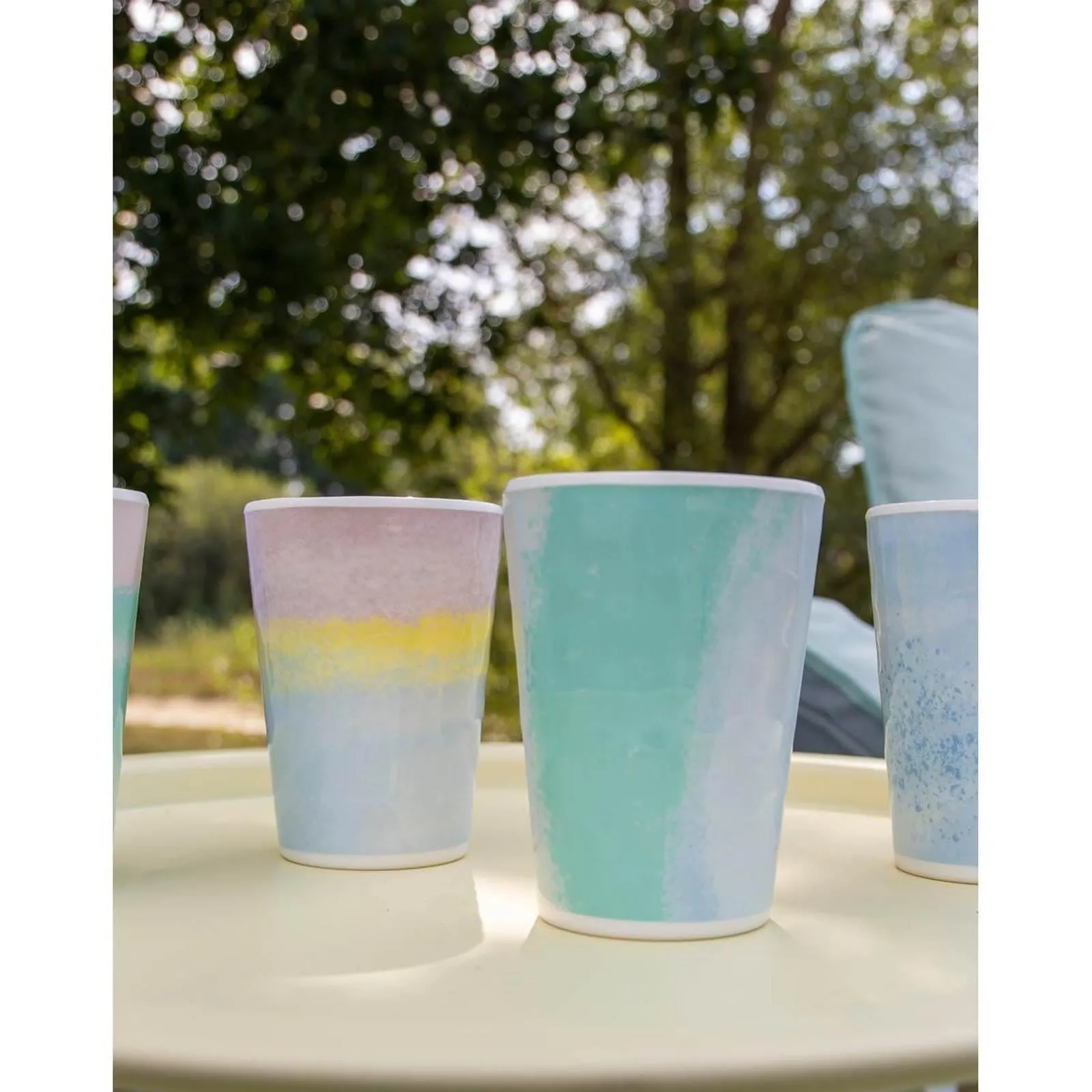 Bo-Camp Pastel Collection Cup Barfleur 4 Pieces