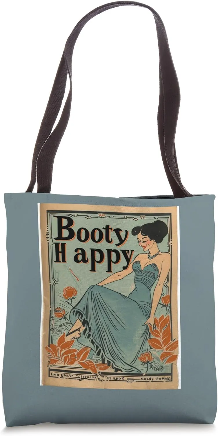 Booty Happy 2 | Vintage Vogue Tote Bag