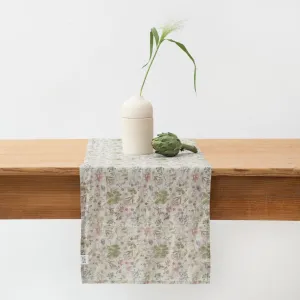 Botany 2 Lightweight Linen Table Runner