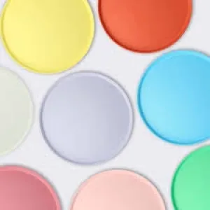 Bright Mix Large Eco Plates