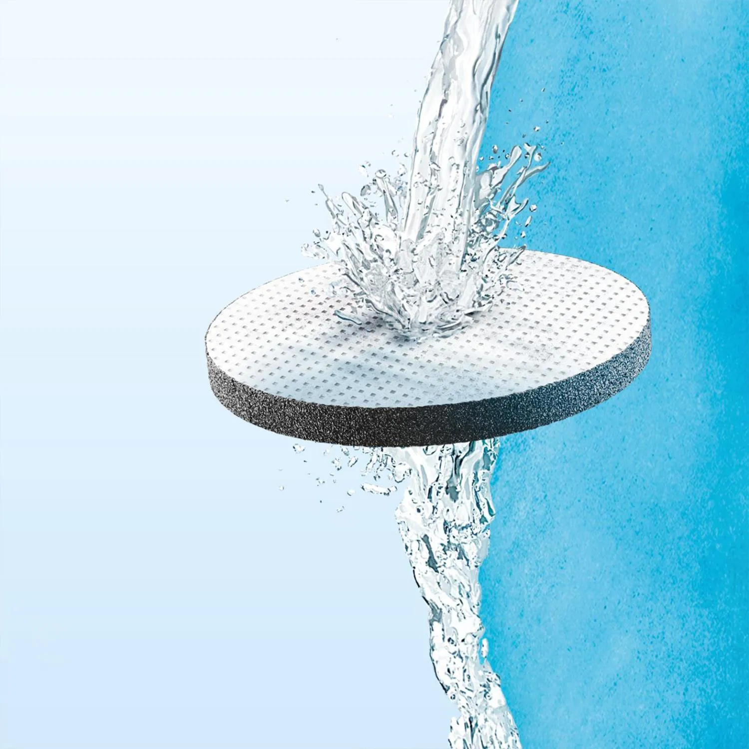 BRITA FillandGo Replacement Water Filter Discs For Water Filtration - Pack of 8