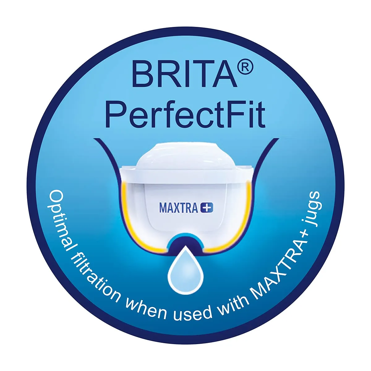 BRITA MAXTRA   Replacement Water Filter Cartridges, Compatible with all BRITA Jugs - Reduce Chlorine, Limescale and Impurities for Great Taste - Pack of 3