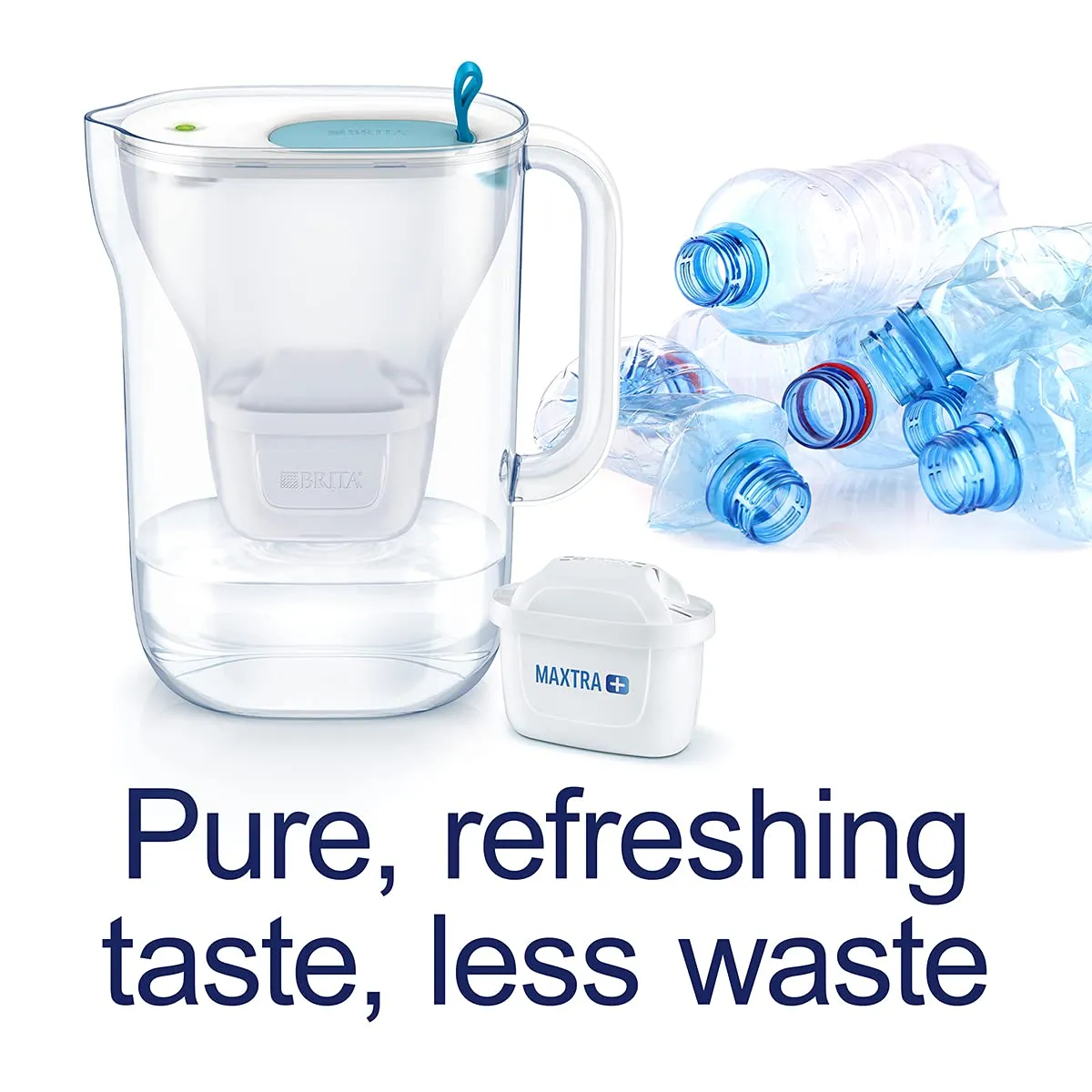 BRITA MAXTRA   Replacement Water Filter Cartridges, Compatible with all BRITA Jugs - Reduce Chlorine, Limescale and Impurities for Great Taste - Pack of 3