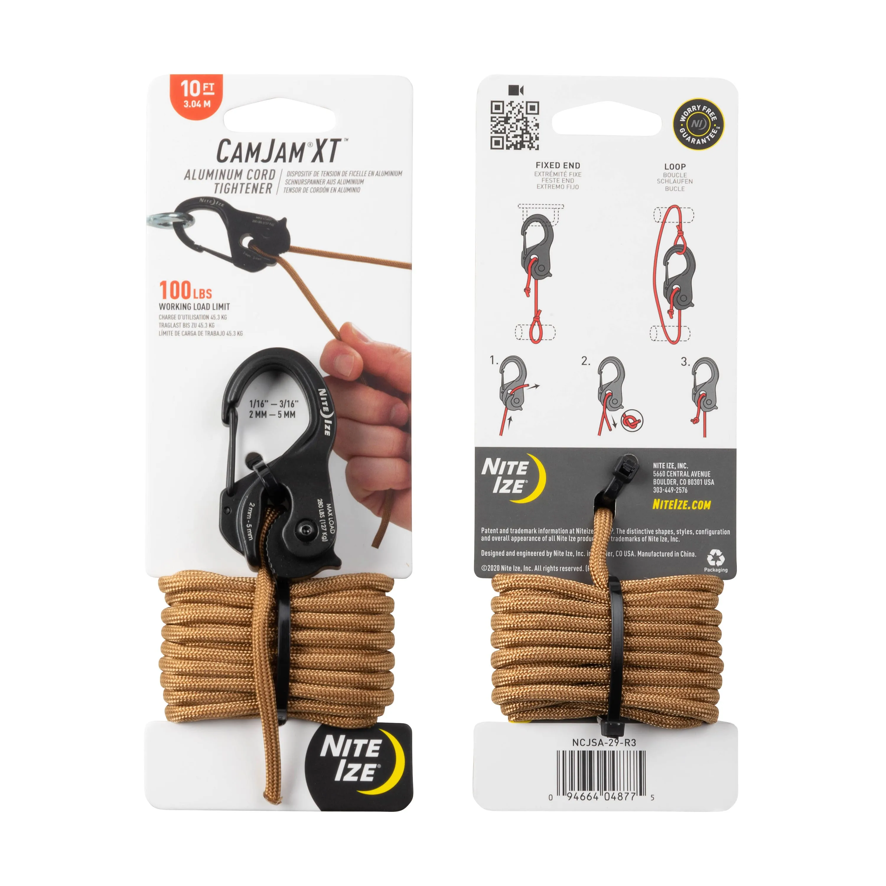 CamJam XT Aluminum Rope Tightener