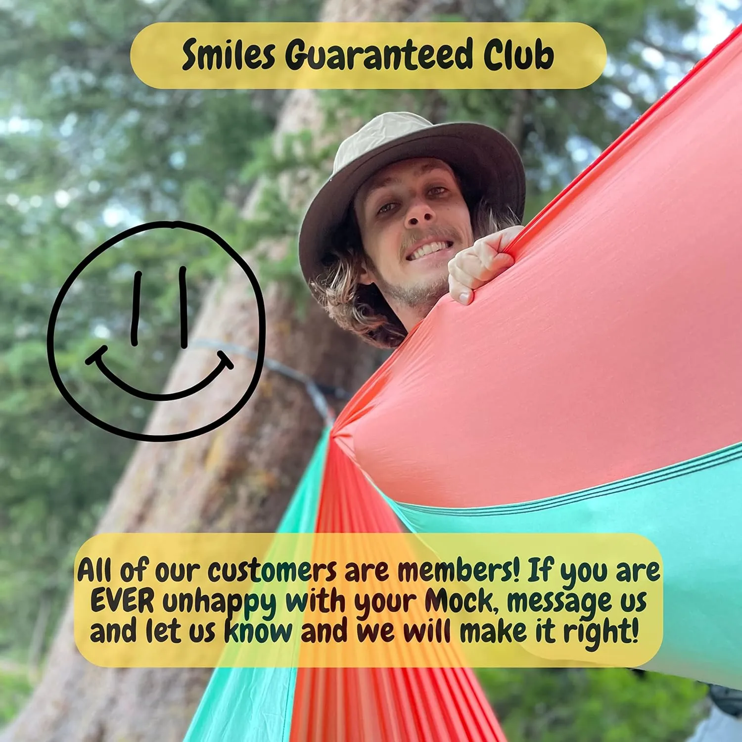 Camping Hammocks | Single Double and Bunk Bed Backpacking Hammock | Featherlite Outdoorsman Survival | hammok hamick hamock | (Just Peachy, Single)