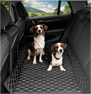 Car Bed for Jeep Compass - Custom Fit, Leather Heavy-Duty Waterproof Outdoor Back Seat Rest Bed Non Inflatable Double-Sided Folding, for Jeep Compass 2017-2025