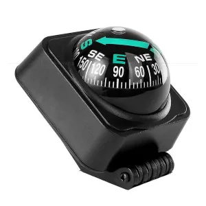 Car Compass Portable Outdoor Compass Ball Car Dashboard Ornament Automotive Com