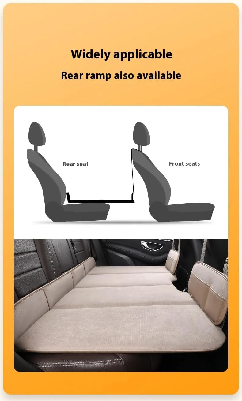 Car Folding Bed for Jeep Compass 2017 2018 2019 2020 2021 2022 2023 2024,Outdoor Rest Travel Camping Mattress Portable Non-Inflatable Double-Sided Bedding Pads,XXL