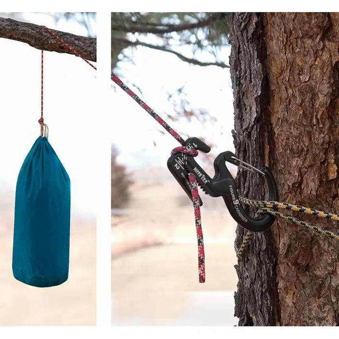 CARABINER ROPE TIGHTENER - FIGURE 9 (SM)