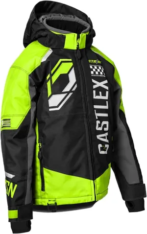 Castle X Youth Strike G5 Jacket (Hi-Vis/Black/Silver - X-Small)