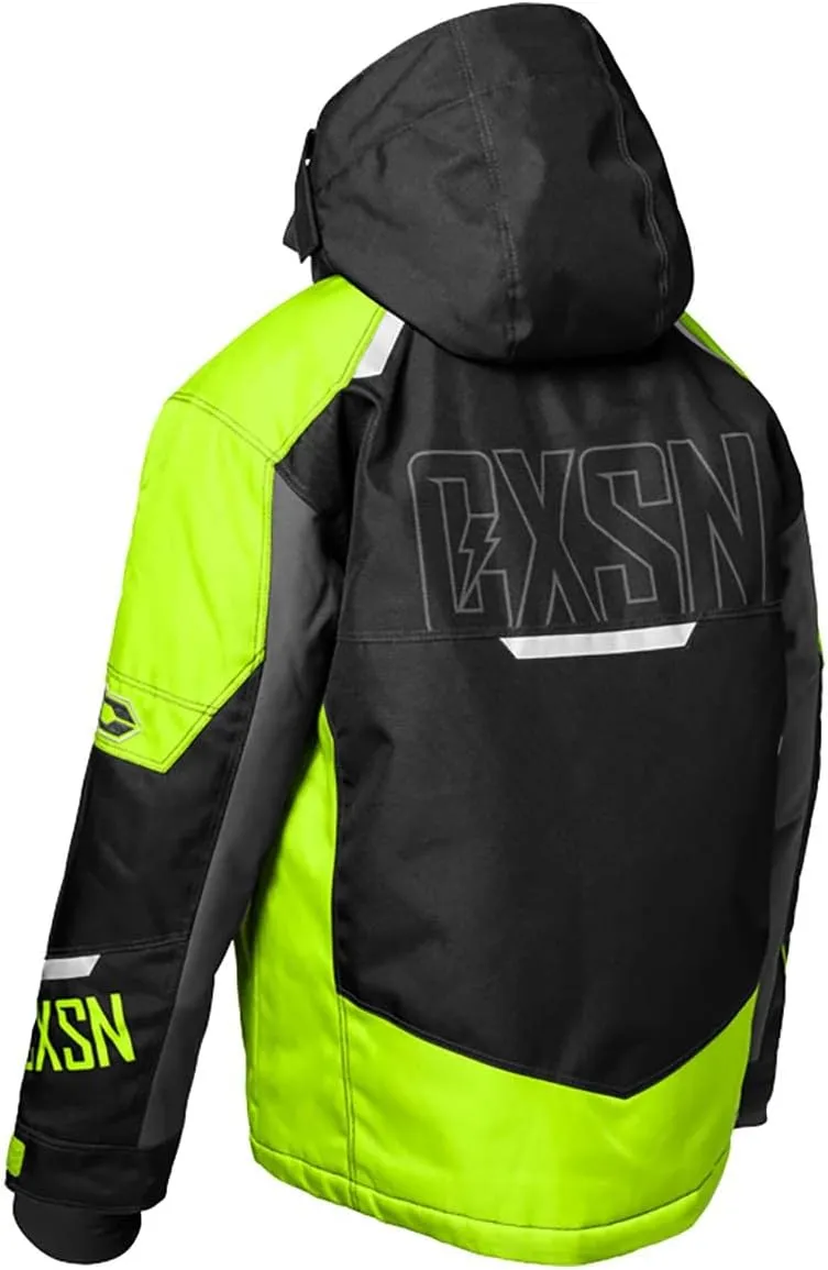 Castle X Youth Strike G5 Jacket (Hi-Vis/Black/Silver - X-Small)